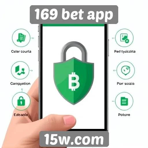 Características de segurança no 169 bet app